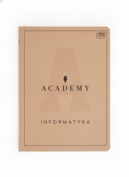 Zeszyt tematyczny A5 ACADEMY Hybrid INFORMATYKA 60k. 90g krata Interdruk (ZE60#MATACAH))
