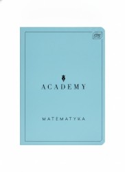Zeszyt tematyczny A5 ACADEMY Hybrid MATEMATYKA 60k. 90g krata Interdruk (ZE60#MATACAH))
