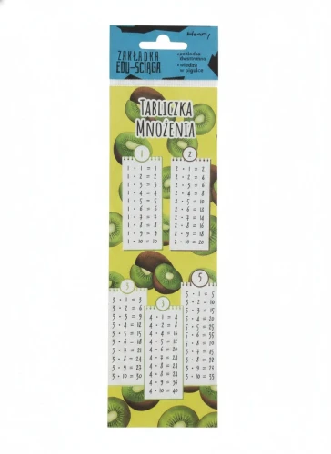 Zakładka do książki Kiwi Tabliczka mnożenia Henry (5908451985264)