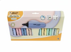 Zakreślacz Highlighter Grip KAWAII 6 sztuki wkład mix 1,2-4,6mm Bic (528643)