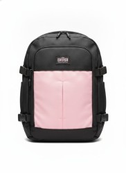 Plecak ST.Black Vintage/Pink podróżny do samolotu St.Majewski (CB01)