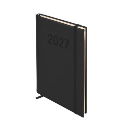 Kalendarz książkowy (terminarz) 2027 COLORFIX tygodniowy A5 Antra (czarny)