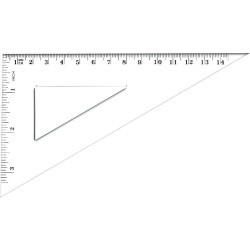 Ekierka 15cm Tetis (BL004-B)