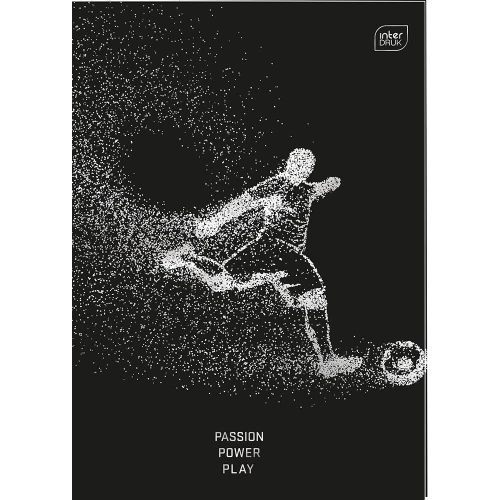 Zeszyt A4 METALIC SPORT 32k. 70g krata Interdruk