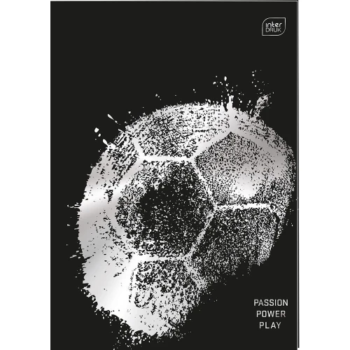 Zeszyt A4 METALIC SPORT 32k. 70g krata Interdruk