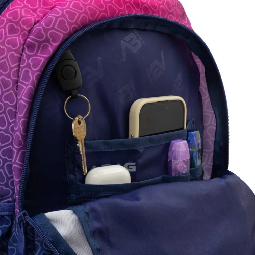 Plecak Astrabag Hexagon Pink Ombre Astra (502026055)