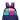 Plecak Astrabag Hexagon Pink Ombre Astra (502026055)