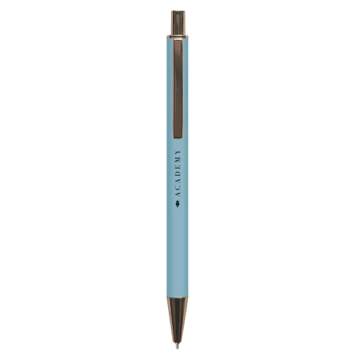 Długopis standardowy TOUCHPAD metalowy wkład niebieski 0,7mm Interdruk (żelowy)