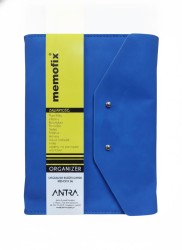 Organizer B6 MEMOFIX B6 kobaltowy Antra (NABUK)