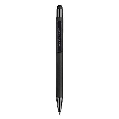 Długopis standardowy TOUCHPAD metalowy wkład czarny 0,7mm Interdruk (żelowy)