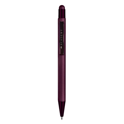 Długopis standardowy TOUCHPAD metalowy wkład czarny 0,7mm Interdruk (żelowy)