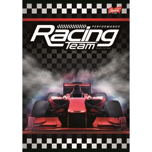Zeszyt A5 Racing Team 32k. 70g podwójna linia kolor Unipap