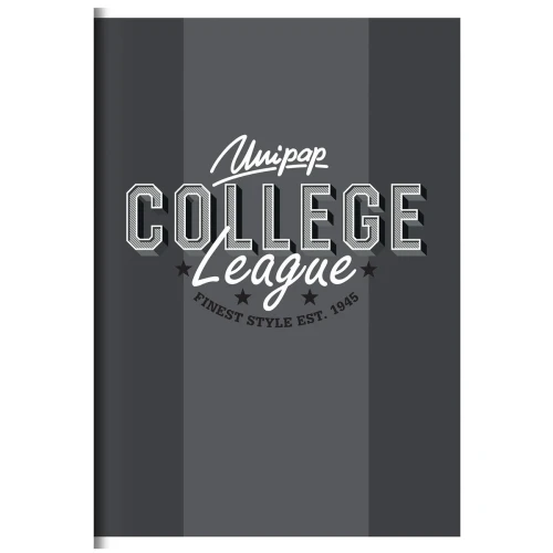 Zeszyt A5 COLLEGE ELITE 60k. 90g linia Unipap
