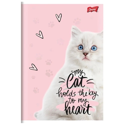 Zeszyt A5 PURRFECT MOMENTS 60k. 70g krata Unipap