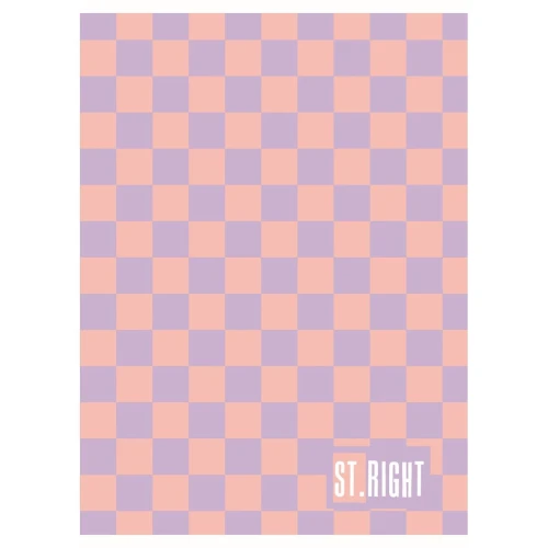 Zeszyt A5 CHECKERED VIBE 32k. 70g krata Unipap