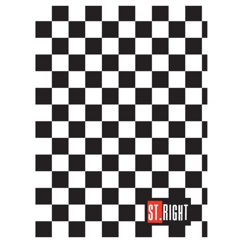 Zeszyt A5 CHECKERED VIBE 32k. 70g krata Unipap