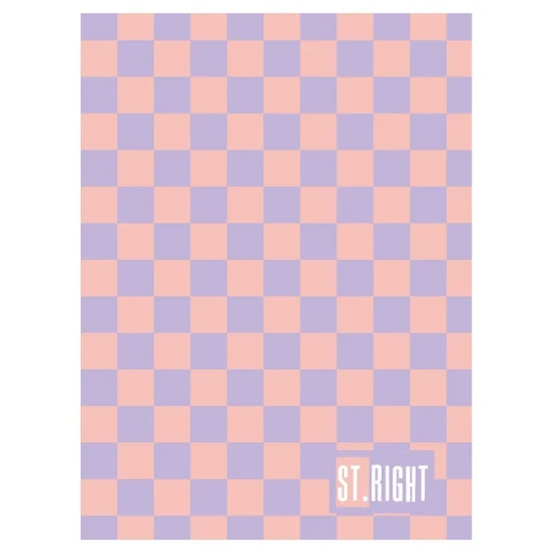 Zeszyt A5 CHECKERED VIBE 32k. 70g krata Unipap