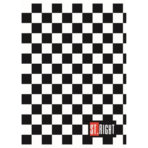 Zeszyt A5 CHECKERED VIBE 32k. 70g krata Unipap