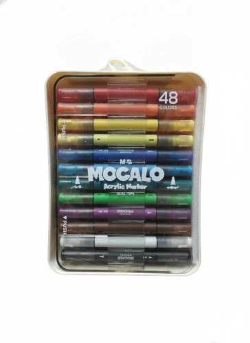 Marker specjalistyczny Akrylowy wkład mix okrągła końcówka Mg (MG APMUC274 SET48)