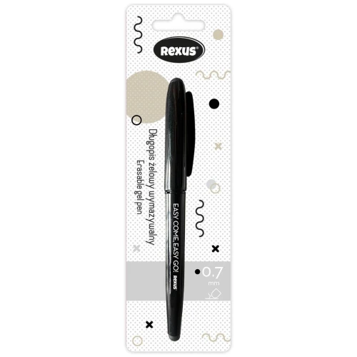 Długopis wymazywalny wymazywalny wkład czarny 0,7mm Beniamin (53187)