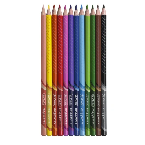 Kredki ołówkowe My Pen 11370152 12 kol. Herlitz (300000774)