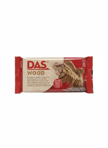 Glinka drewno beżowa 700g Das (348800)