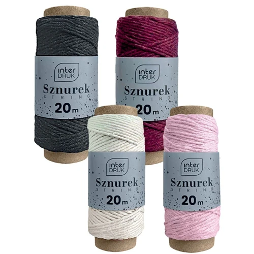 Sznurek szurek satin gold 5902277345523 20m Interdruk (20m)
