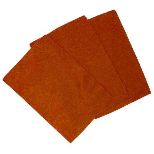 Ozdoba filcowa 20x30x5szt brąz 20x30 Craft with Fun (439311)