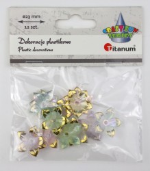 Ozdoba akrylowa Craft-Fun Series kwiatki Titanum (25NR002)