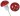 Ozdoba styropianowa Craft-Fun Series muchomor na druciku Titanum (20CR0312-63)