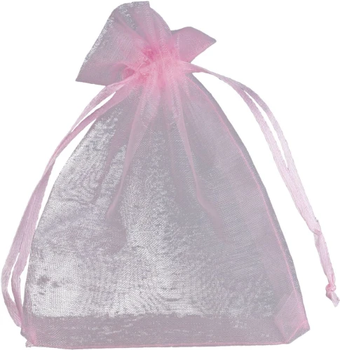 Organza Craft-Fun Series Woreczki z organzy różowe Titanum (25BJ033127-3)