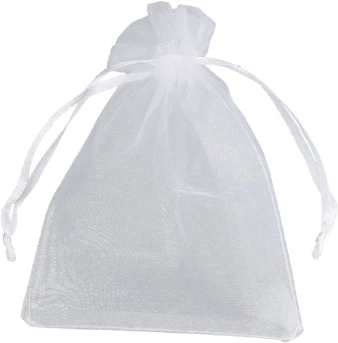 Organza Craft-Fun Series Woreczki z organzy białe Titanum (25BJ033127-1)