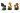 Zestaw dekoracyjny Craft-Fun Series Mini grzyby Titanum (25BJ033131)