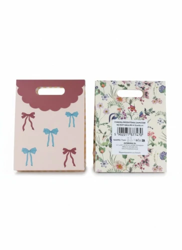 Torba prezentowa mała zapinana na rzep [mm:] 120x60x 100 Interdruk (190g)