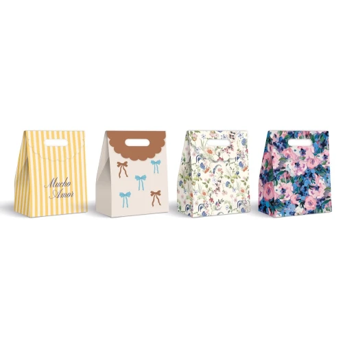 Torba prezentowa mała zapinana na rzep [mm:] 120x60x 100 Interdruk (190g)