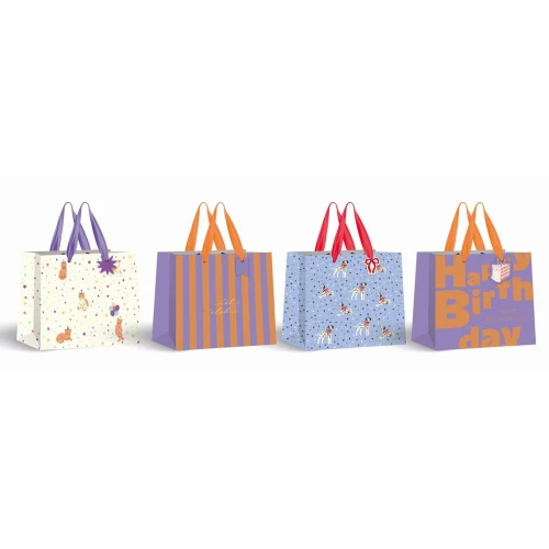 Torba prezentowa PARTY JUMBO [mm:] 490x490x 255 Interdruk (190G)
