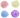 Pompony Craft-Fun Series mix pastelowy 80 szt Titanum (24YDD0316)