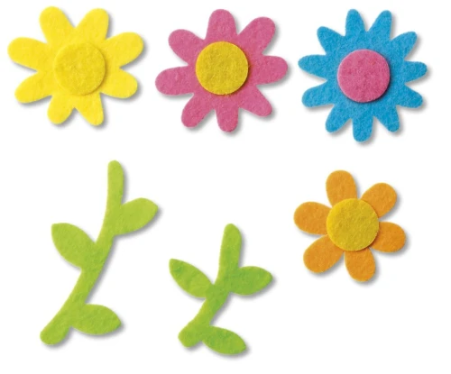 Naklejka (nalepka) Craft-Fun Series filcowe 25HY0324-12 Titanum
