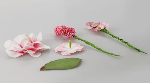 Ozdoba papierowa Craft-Fun Series kwiaty Titanum (25YX0902-7)