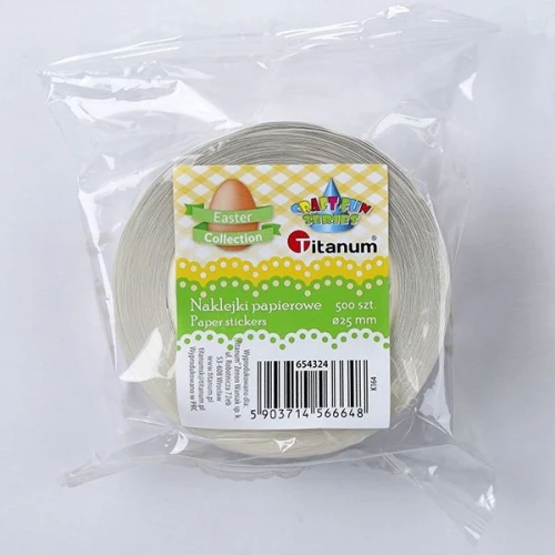 Naklejka (nalepka) Craft-Fun Series Naklejki na rolce, motywy wielkanocne Titanum (K-164)