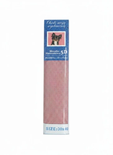 Zestaw kreatywny Diamentowa mozaika 30x40cm Chihuahua czarny Flamingo Line (1(13))
