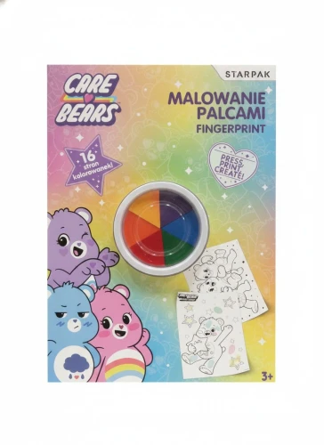 Farba do malowania palcami 6 kolor. Starpak (582144)