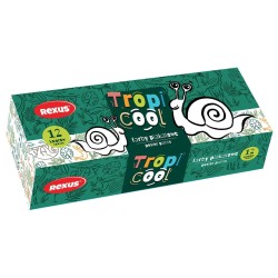 Farby plakatowe TROPICOOL kolor: mix 20ml 12 kolor. Rexus