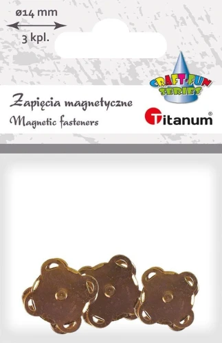 Dodatek Szydełkowanie zapięcia magnetyczne do torebek Titanum Craft-Fun (26CR0101-7)