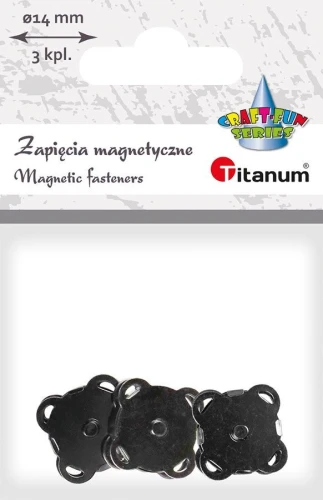 Dodatek Szydełkowanie zapięcia magnetyczne do torebek Titanum Craft-Fun (26CR0101-9)