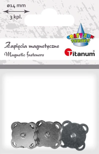 Dodatek Szydełkowanie zapięcia magnetyczne do torebek Titanum Craft-Fun (26CR0101-8)