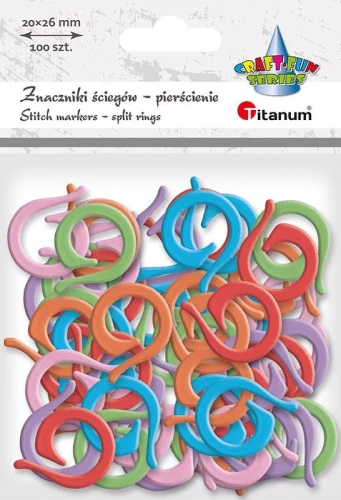 Dodatek Szydełkowanie pierścienie liczące Titanum Craft-Fun (26CR0101-2)