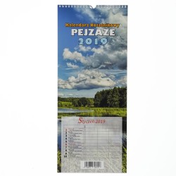 Kalendarz ścienny wieloplanszowy 220mm x 500mm Beskidy
