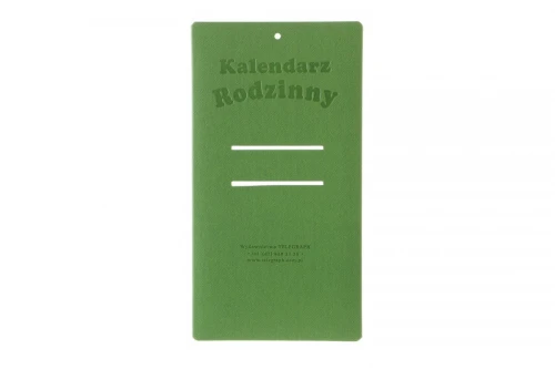 Kalendarz ścienny Telegraph