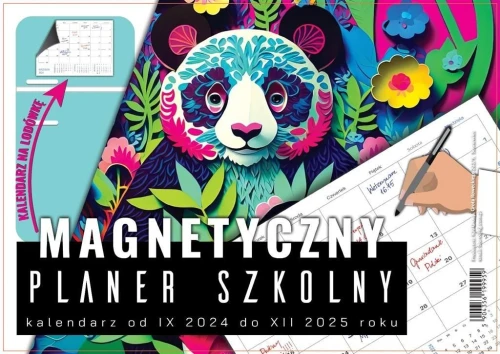 Kalendarz ścienny 2027 z magnesem KMG 390mm x 280mm Jotan (39x28 cm)